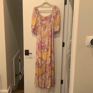Floral maxi dress, Size M